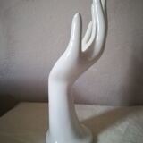 Baguier soliflore white hand