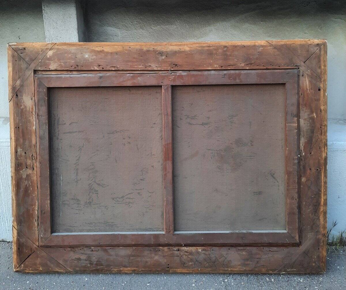 Peinture à l'huile de paysage français du XIXe siècle