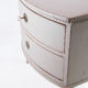 Commode gustavienne avec deux tiroirs en gris peints à partir de l’année 1890