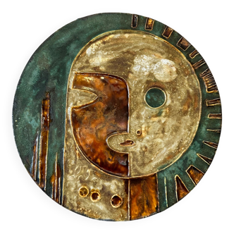 Ceramic medallion 1960