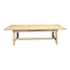 Old fir farm table 1930-1950 vintage country table