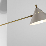 Articulable Diabolo Wall Lamp