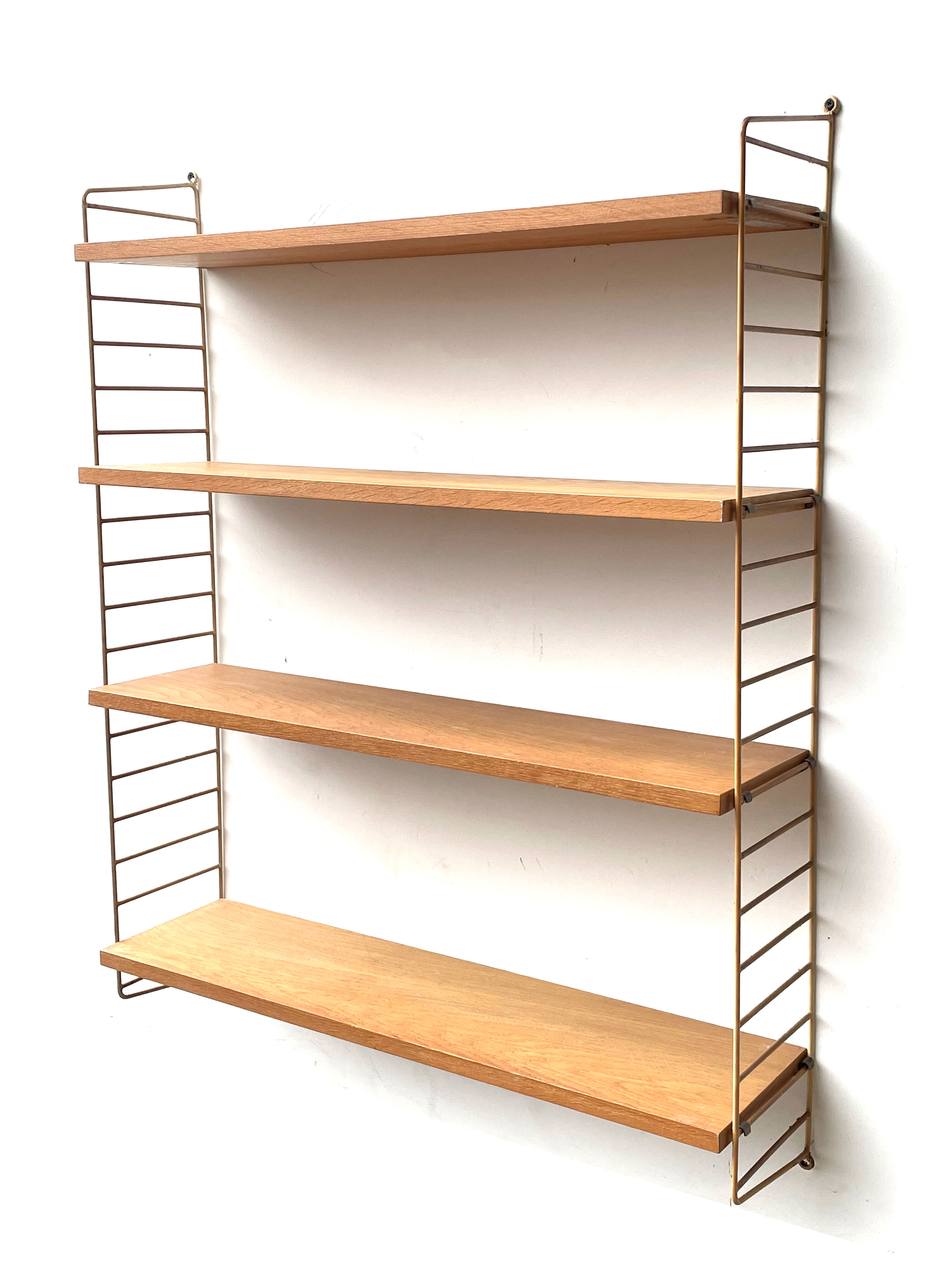 Vintage Nisse Strinning string wall system 60's design