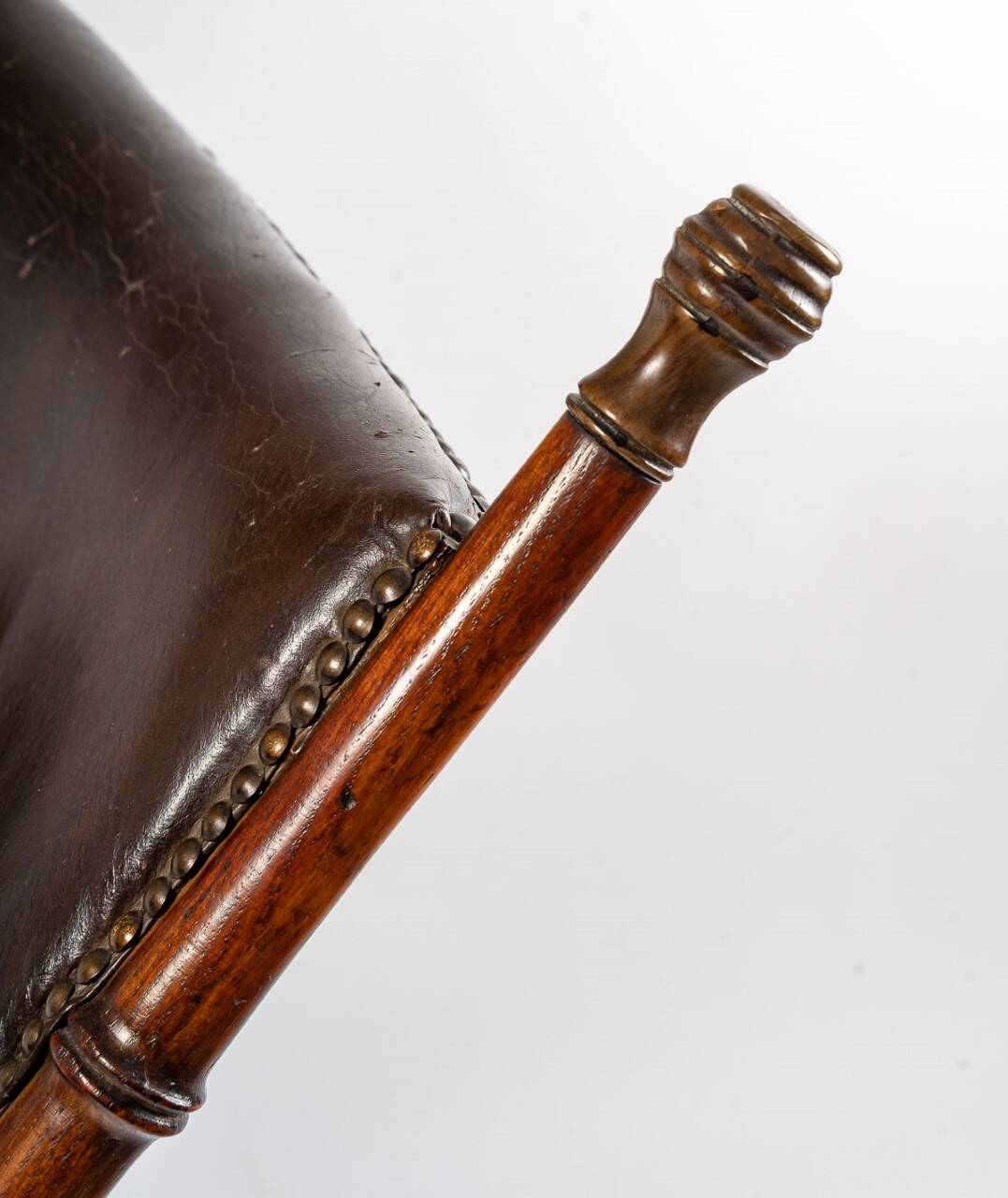Pair of officers' armchairs