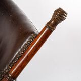 Pair of officers' armchairs