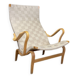 Vintage Pernilla armchair by Bruno Mathsson for Dux 1960s Sweden