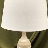 Table lamp. White marble.