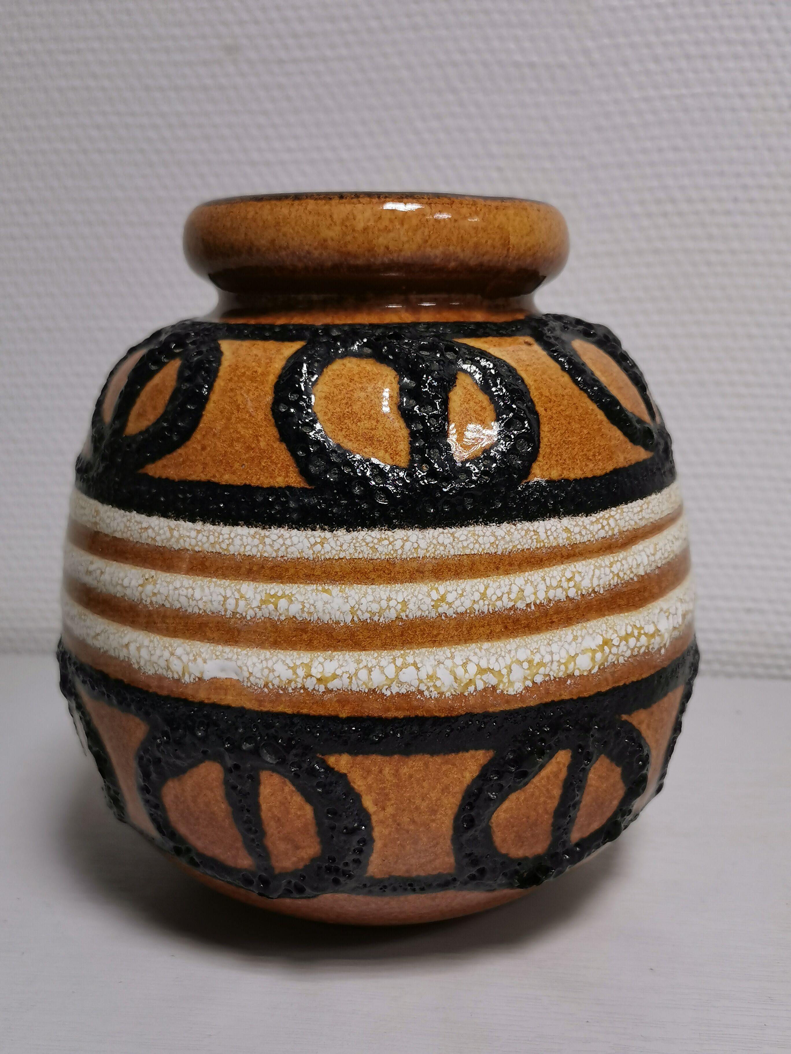 Vase West Germany keramik, vintage ceramics 50s 60s