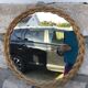 Rattan mirror