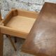 Table à manger pliable extensible moderniste français 