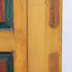 Rustic Farmhouse Folk Art Painted Bridal Cabinet