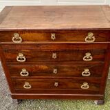 Empire style chest of drawers with 4 drawers