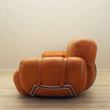 Orange sofa, Space Age design, 1960s, production: Italy