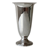 Silver-plated single flower vase