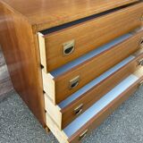 Vintage wooden chest of drawers 1960/1970