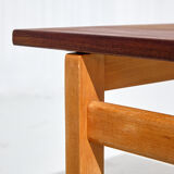 Table basse en chêne par Hans J. Wegner pour Getama
