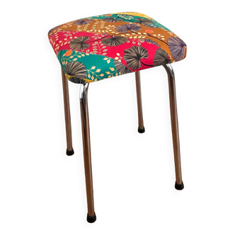 Upcycled vintage stool - Pondicherry collection