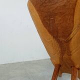 Vintage african birthing chair, 1960s