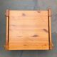 Vintage Scandinavian brutalist coffee table in Swedish pine by Yngve Ekström for Swedese, 1970s.