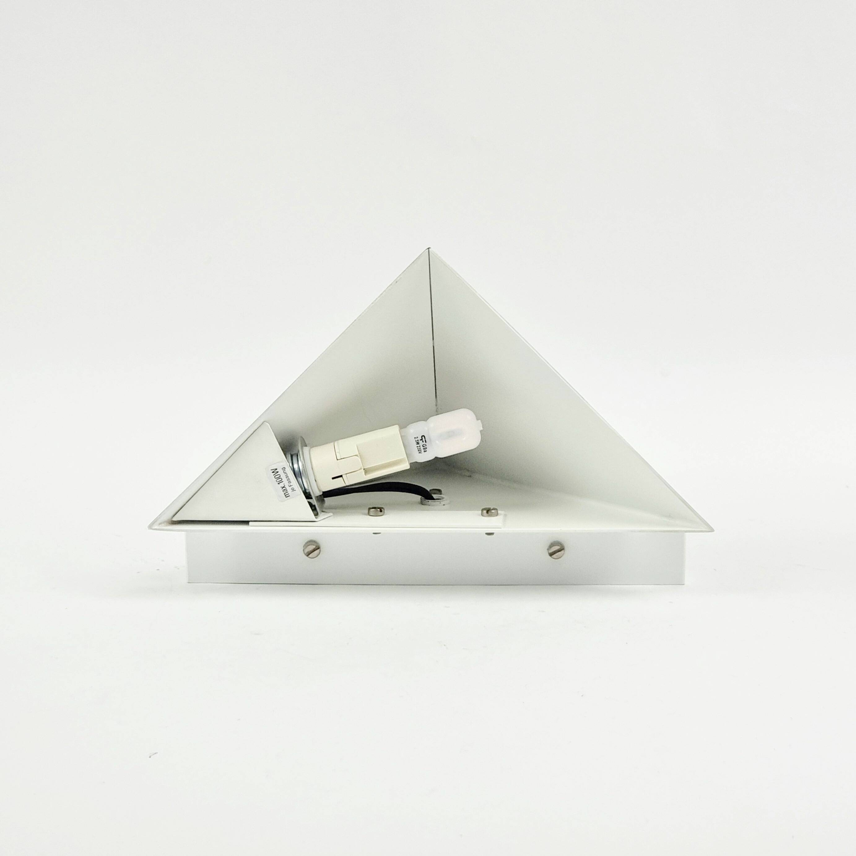 Mid Century Triangular Wall Light by J.T. Kalmar, Austria, 1960s/1970s