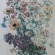 Framed Vilmorin lithograph, bouquet No 3, 1853, E. Champin