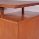 Bureau en teck - Ajustable. années 60
