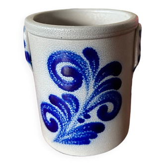 M Schilz stoneware pot
