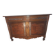 Provincial Louis XV walnut buffet from the 18th century.