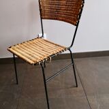 Rattan chair, Germany, 70s