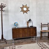 Enfilade Fristho portes coulissantes en chêne vintage