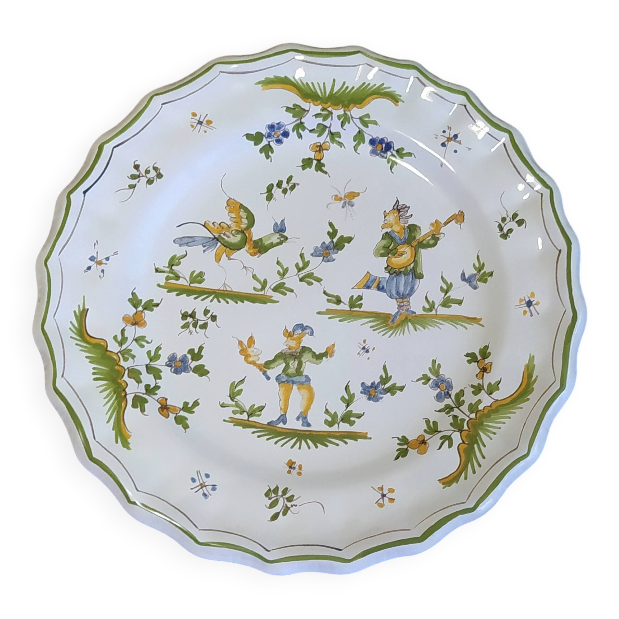 Assiette décorative Moutier