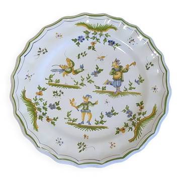 Decorative plate Moutier