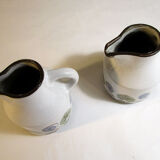 Niderviller earthenware milk pots