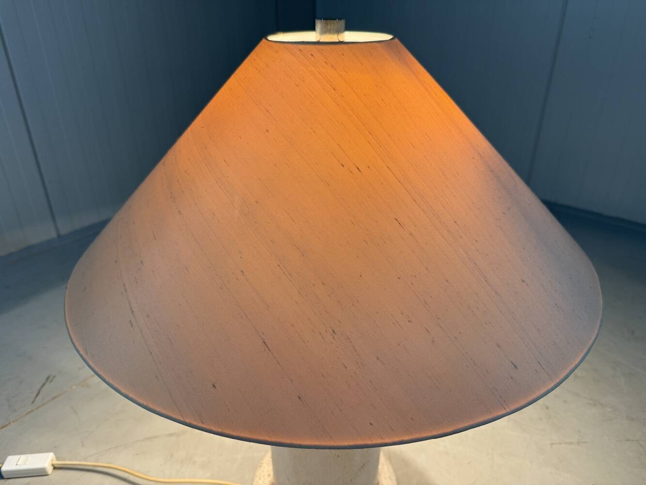Large Italian travertine table lamp 1960’s