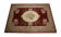 New handmade floral red wool needlepoint tapestry area rug- 91x152cm