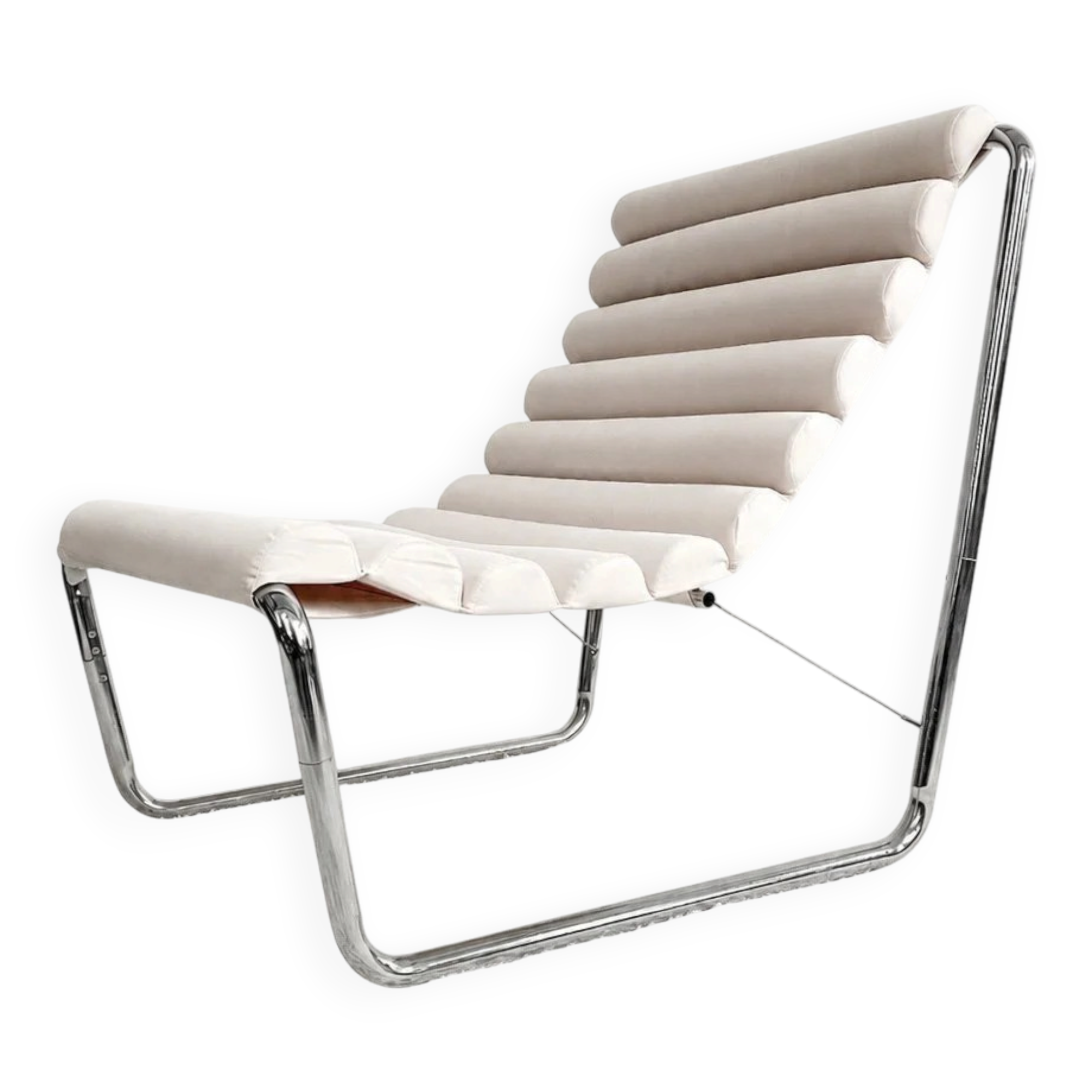 Hanging chair in Michel Boyer style, circa 1980.