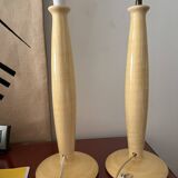 Kostka bedside or desk lamp bases
