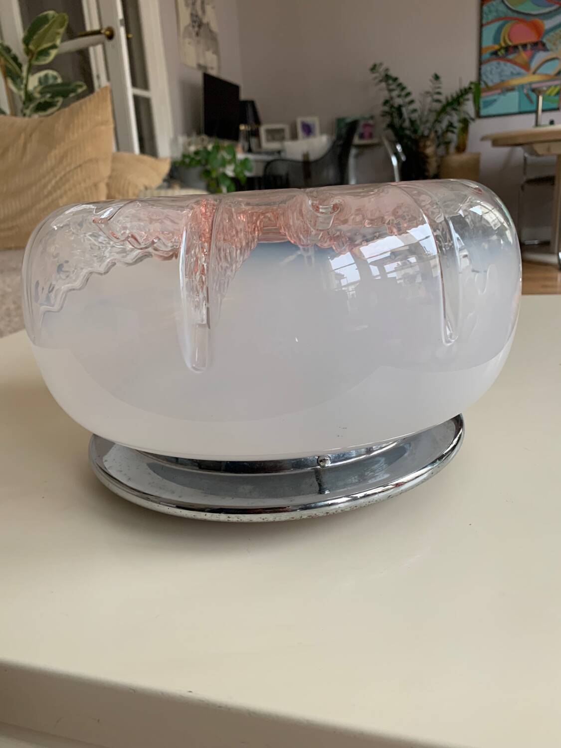 Vintage Murano 60/70 ceiling or wall light