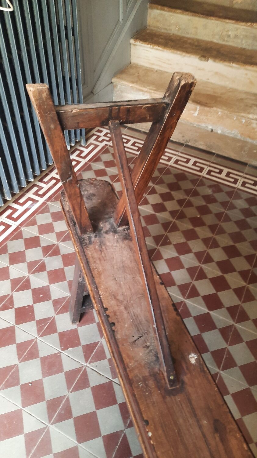 Farmhouse table and benches