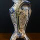 Pair of Desvres vases, signed Jules Verlingue, 1900