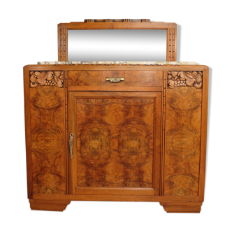 1930s art deco walnut buffet