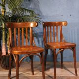 Fischel "Bistrot" chairs at the beginning of the 20th century