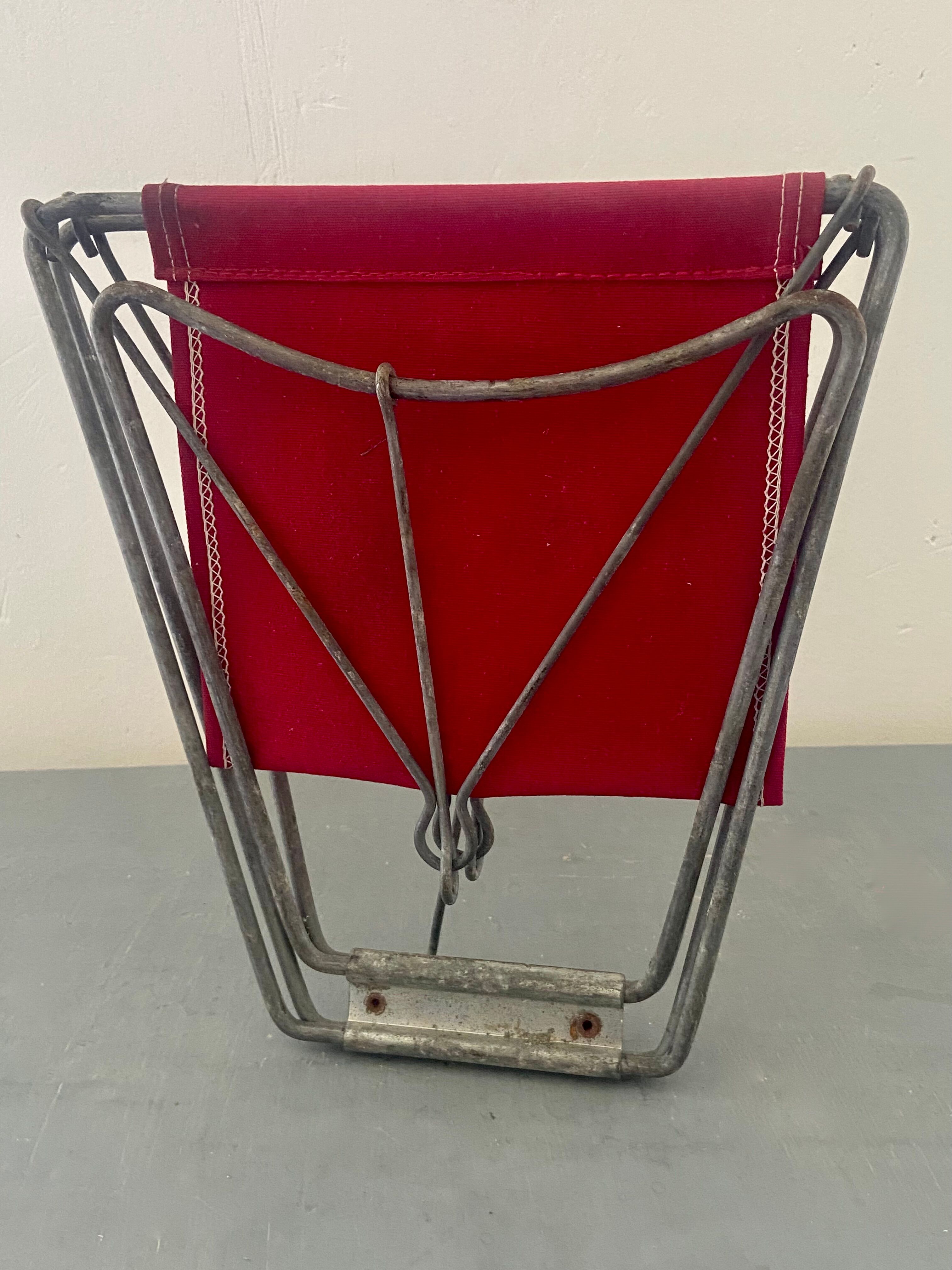 Camping folding canvas stool