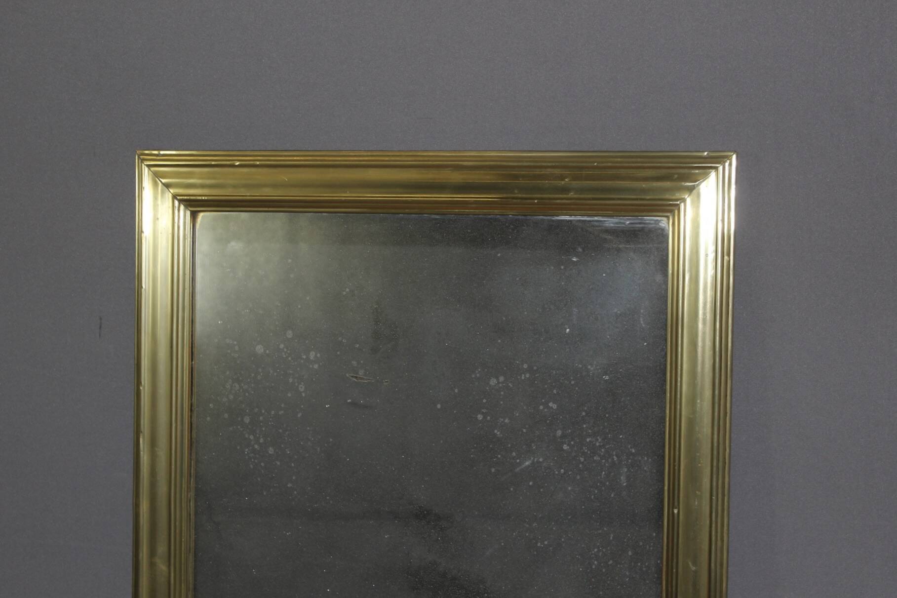 Bistro Mirror in Brass XIX