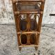 Vintage 1960s Rattan Shelf Unit with 3 Shelves #D621