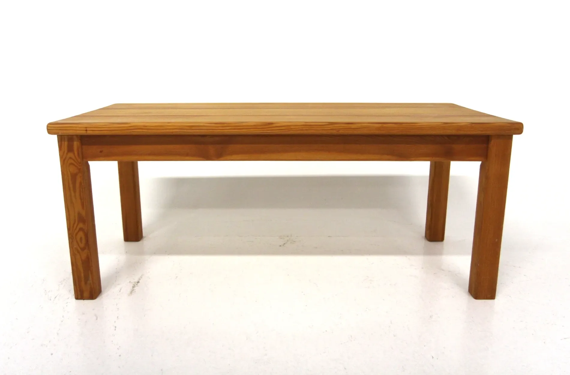 Scandinavian pine bench, Sweden, 1960