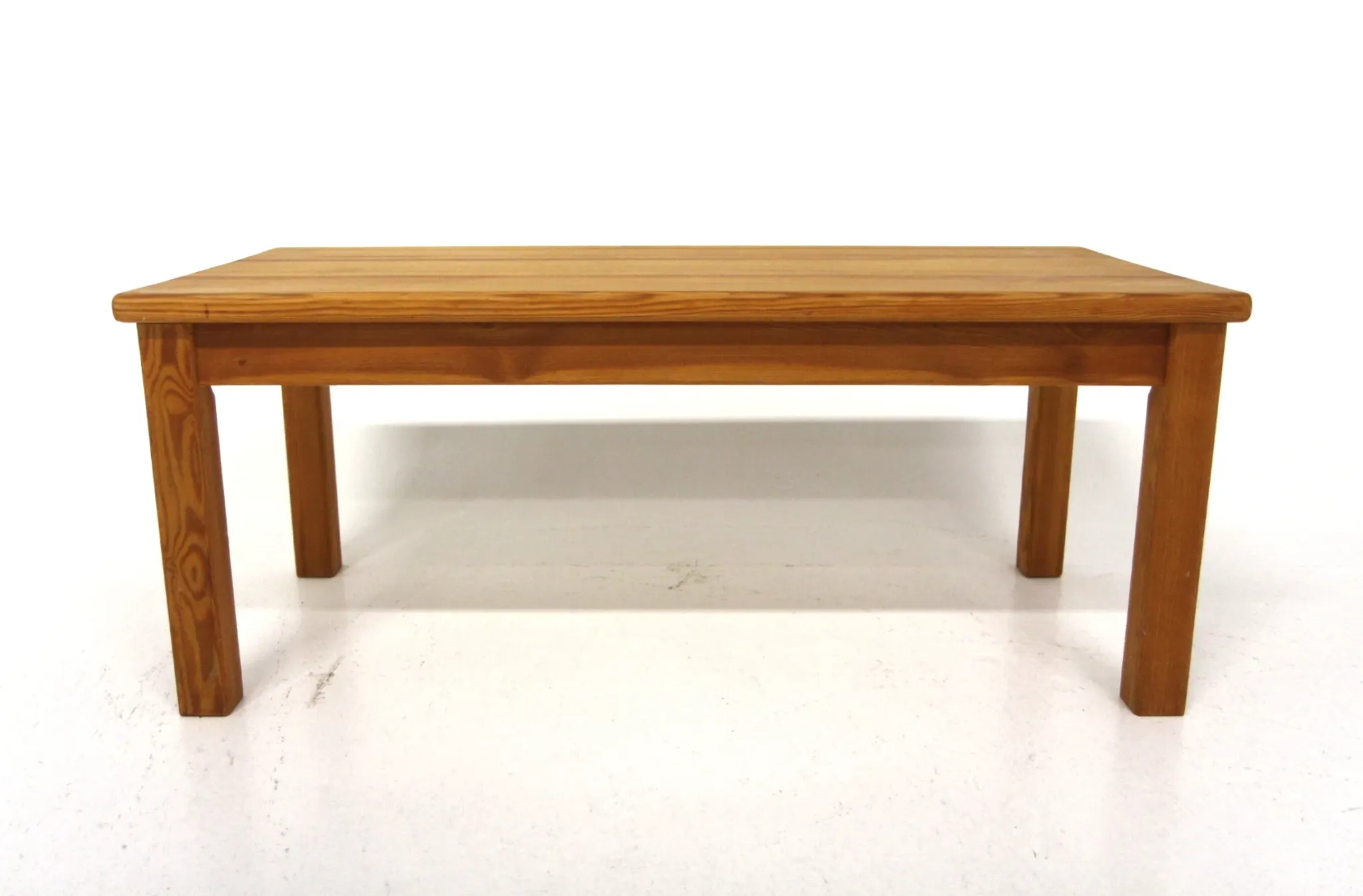 Scandinavian pine bench, Sweden, 1960