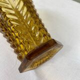 Vase art déco ambré