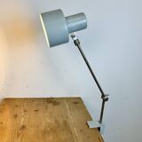 Grey Industrial Factory Office Desk Lamp from Elektrosvit, 1970s