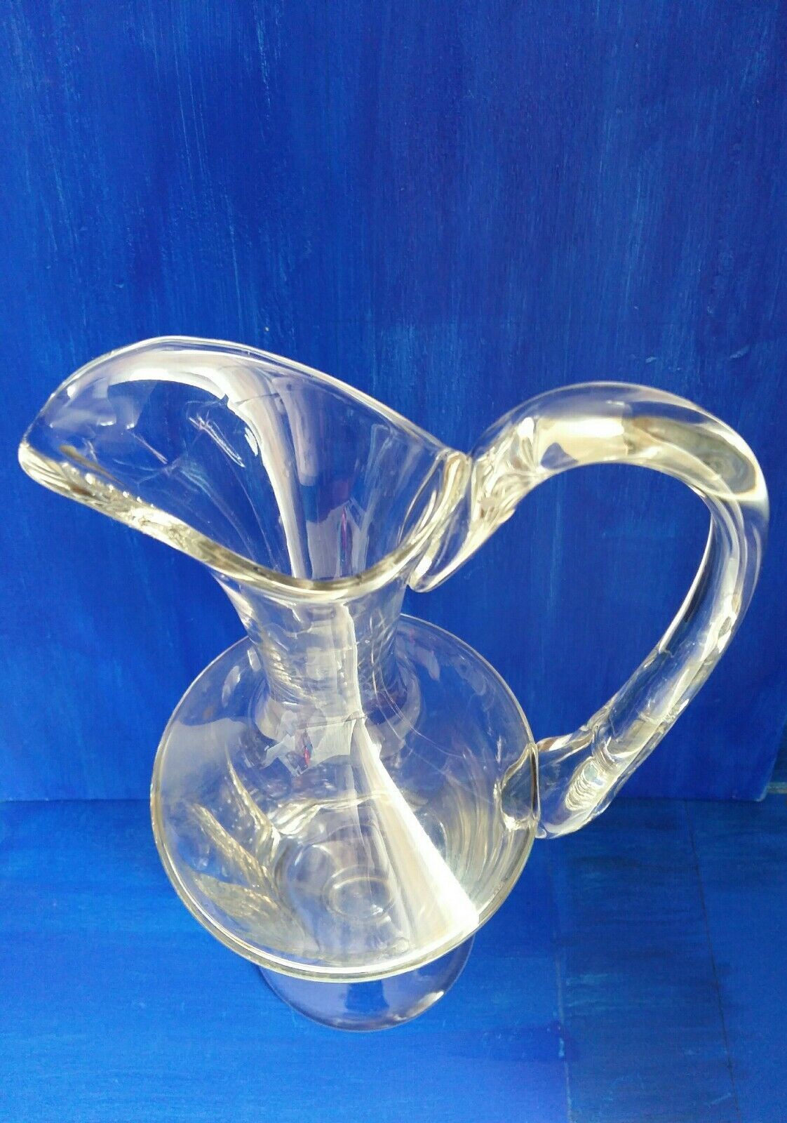 Crystal carafe ewer